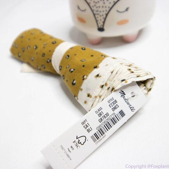 Madewell Mustard and White Scarf - Picture 13 of 14